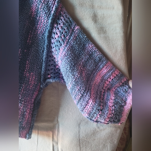 Free People Amethyst Sweater in Blue Combo (XS) - Picture 5 of 8